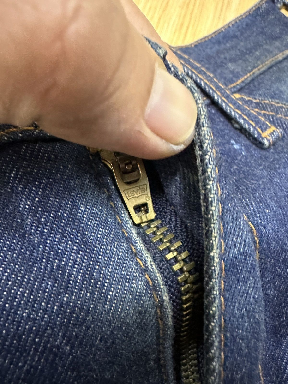 If Six Was Nine × Levi's × Levi's Vintage Clothing Vintage Levis 646 90s Flare Bootcut Orange J754 Size US 27 - 8 Thumbnail
