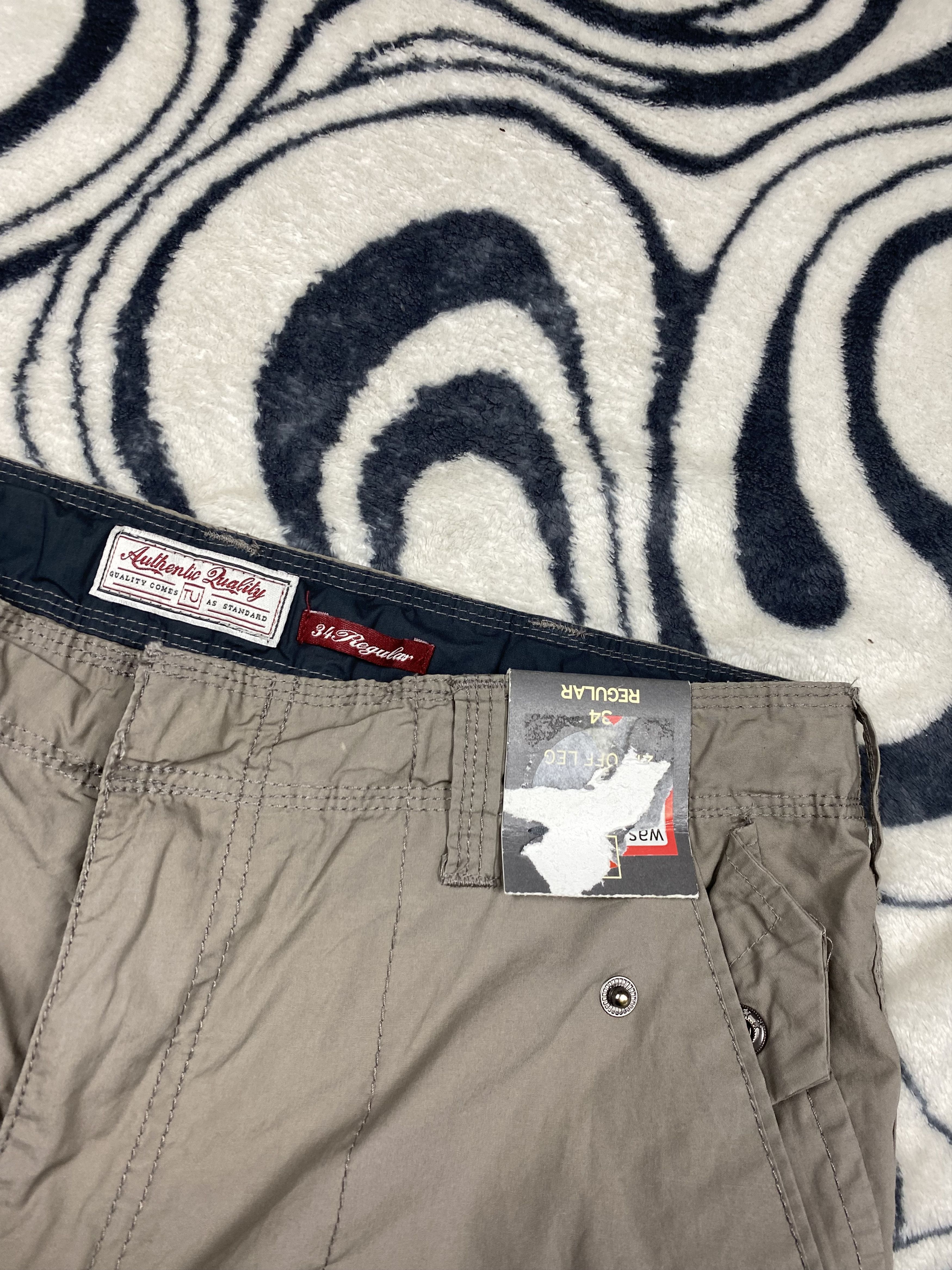 20471120 NEW Cargo Tactical Utility Military Multipocket Pants Size US 34 / EU 50 - 3 Thumbnail