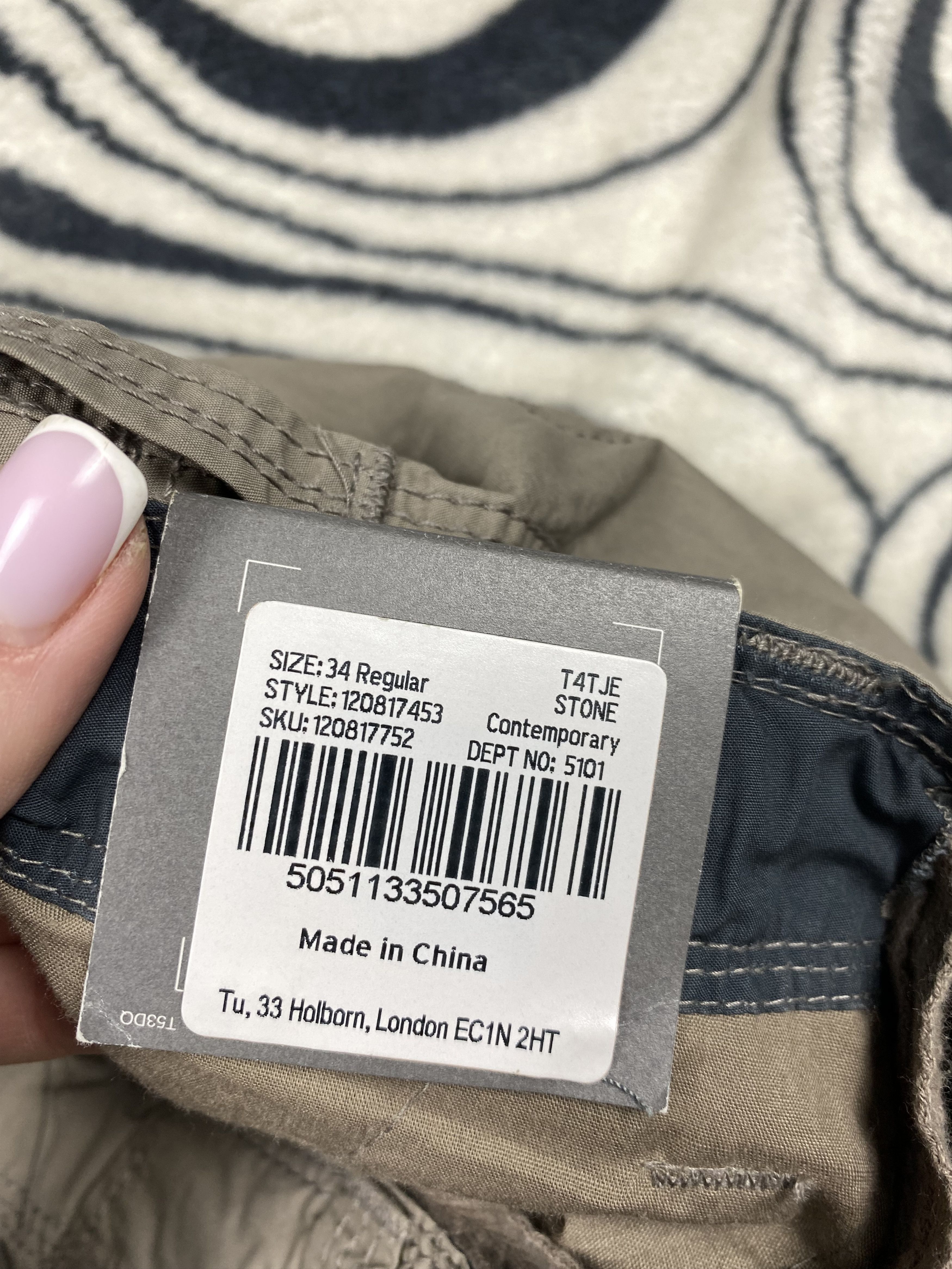 20471120 NEW Cargo Tactical Utility Military Multipocket Pants Size US 34 / EU 50 - 6 Thumbnail