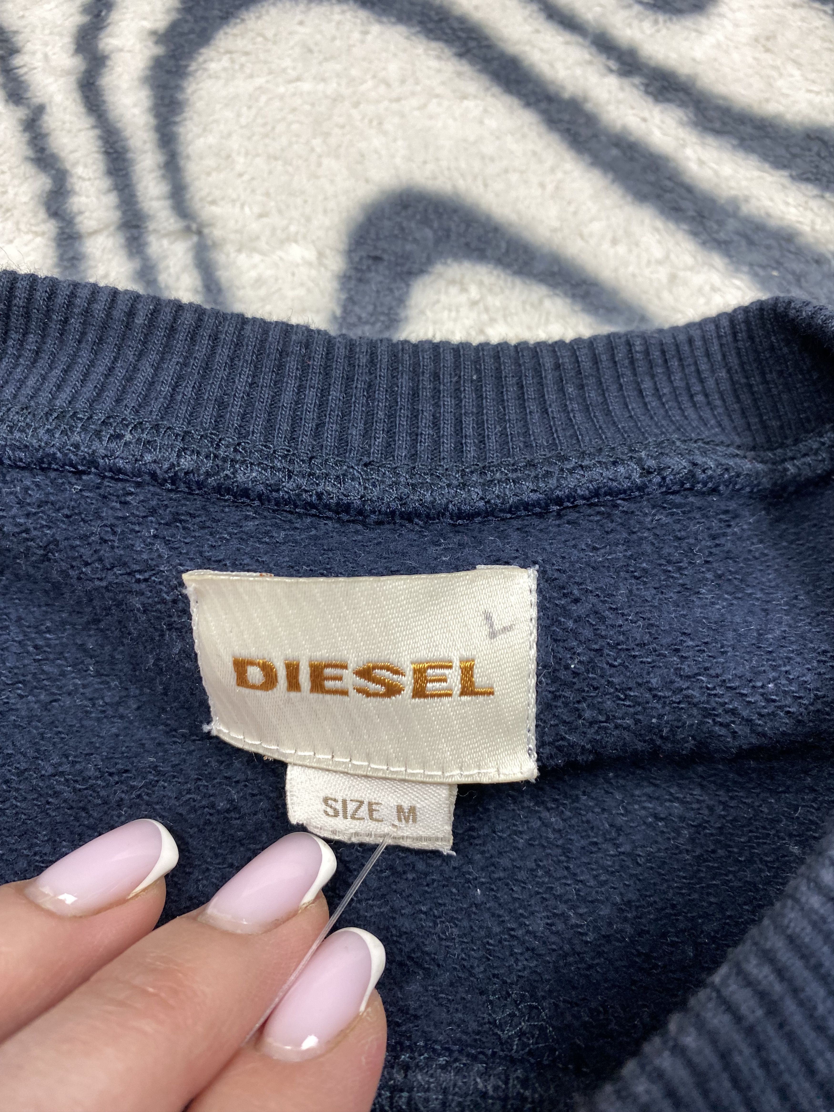 Diesel Diesel Vintage Big Logo Mens Sweatshirt Size US M / EU 48-50 / 2 - 5 Thumbnail