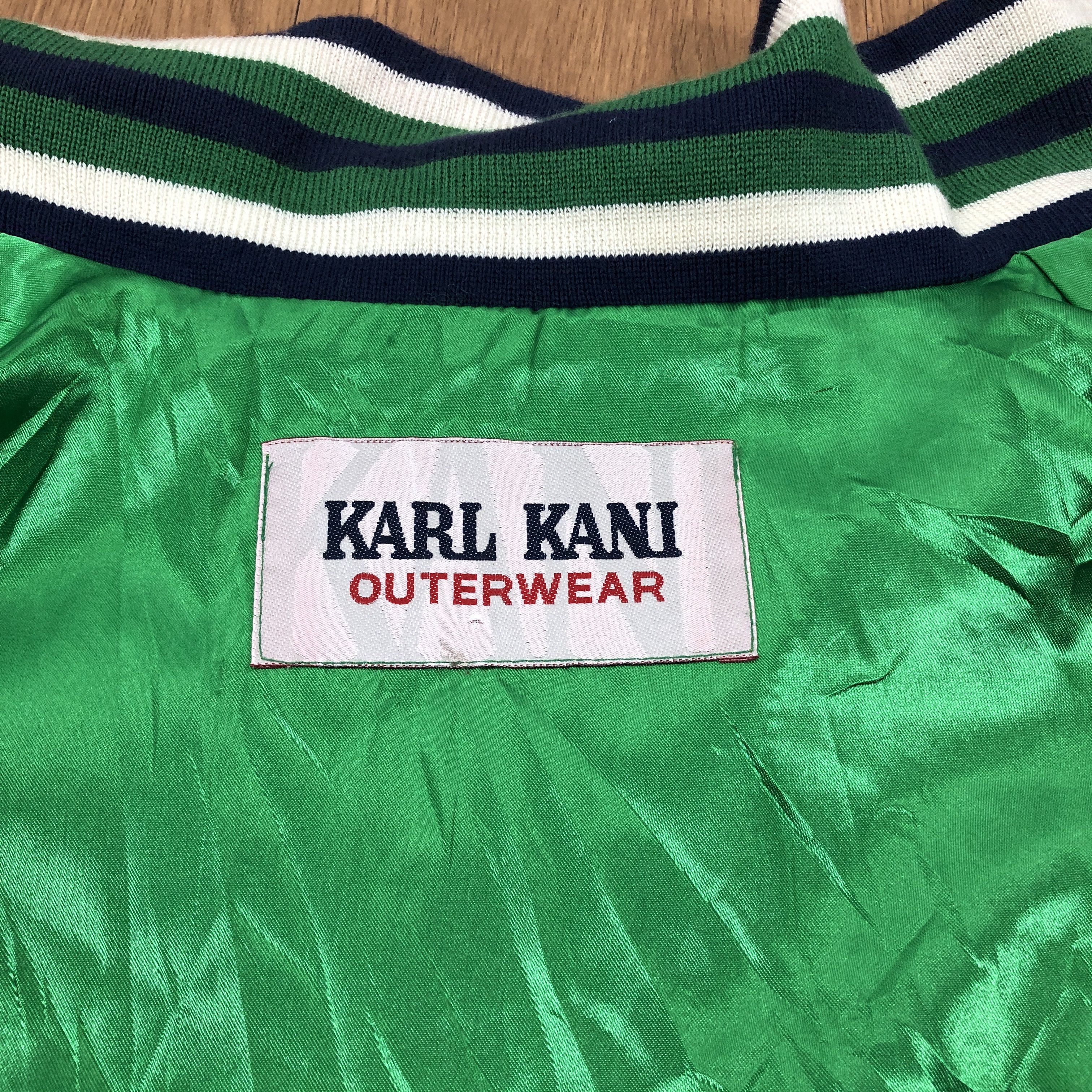 Karl Kani × Vintage Vintage Karl Kani Sport Jacket Training Jacket Windbreaker Size US XL / EU 56 / 4 - 7 Thumbnail