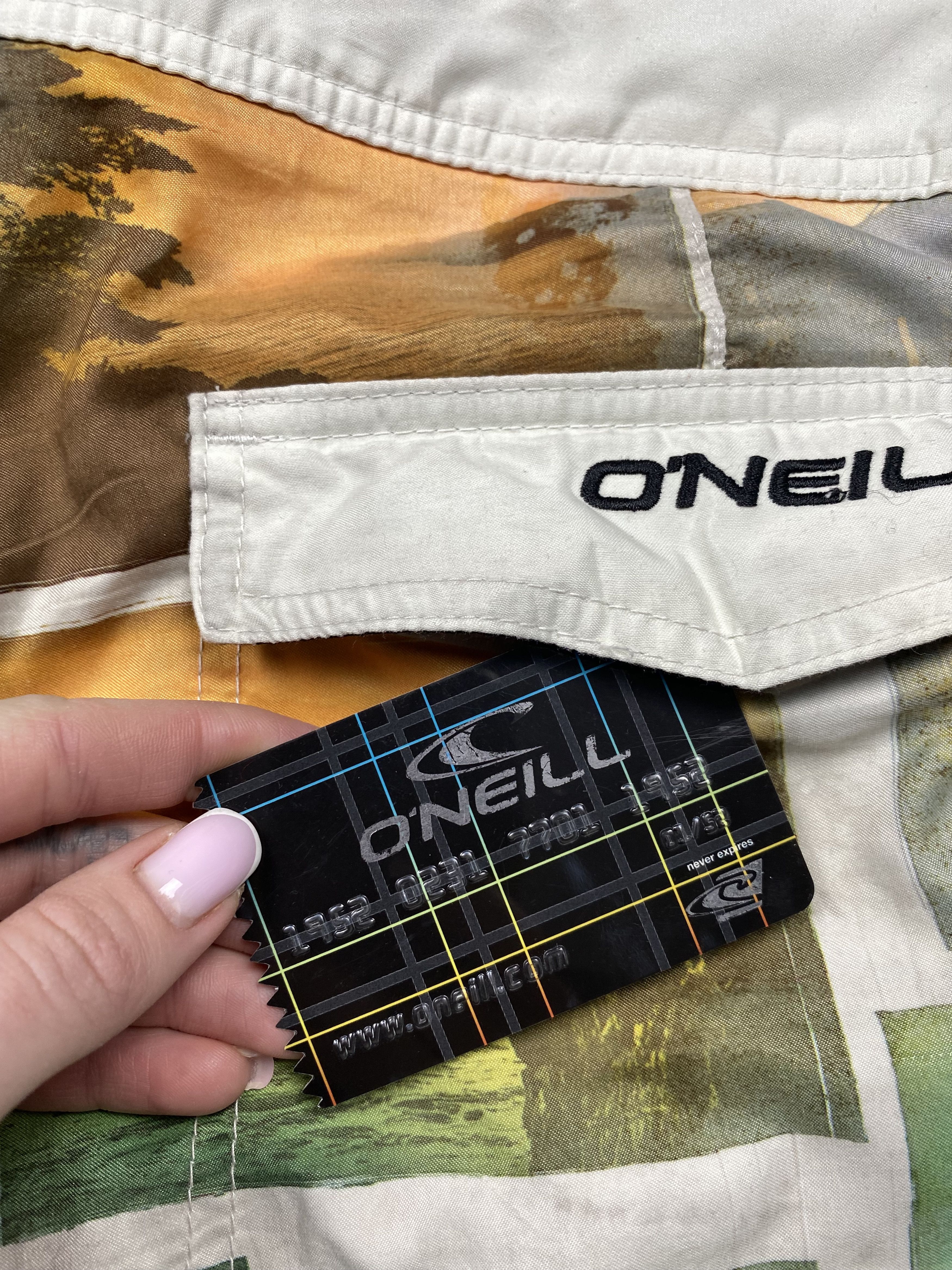 O'Neill Oneill Vintage Mens Nylon Swimming Shorts Y2K Size US 32 / EU 48 - 9 Thumbnail