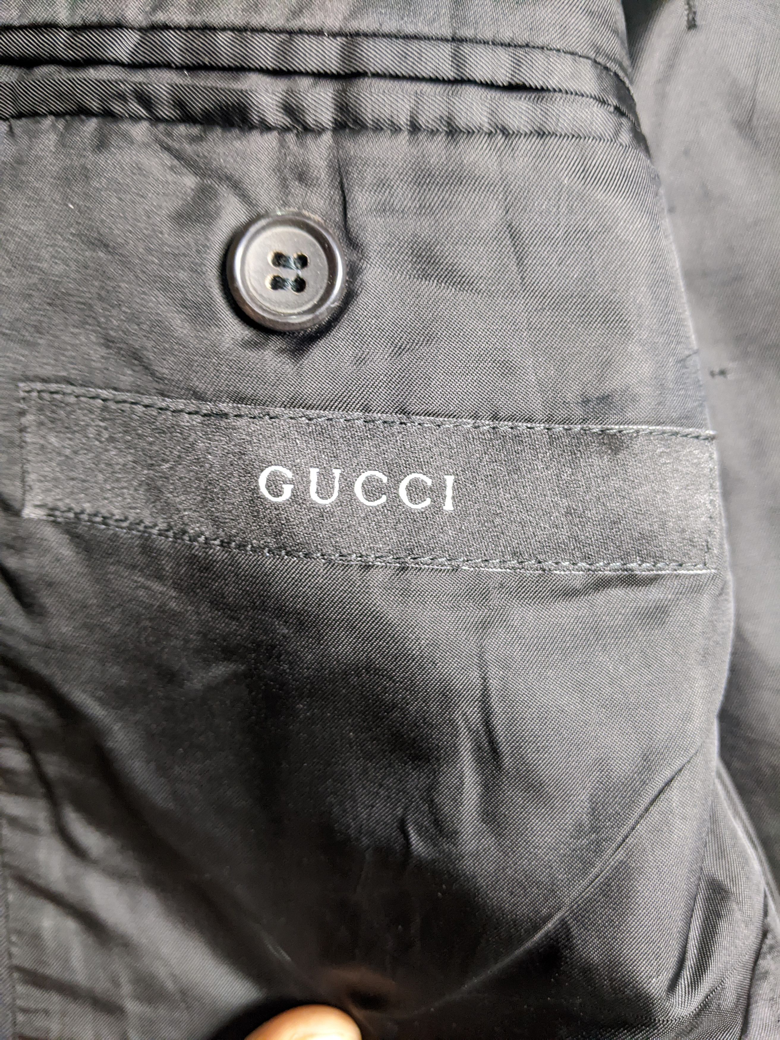 Gucci × Tom Ford GUCCI DESTROYED BLAZZER Size 52R - 7 Thumbnail