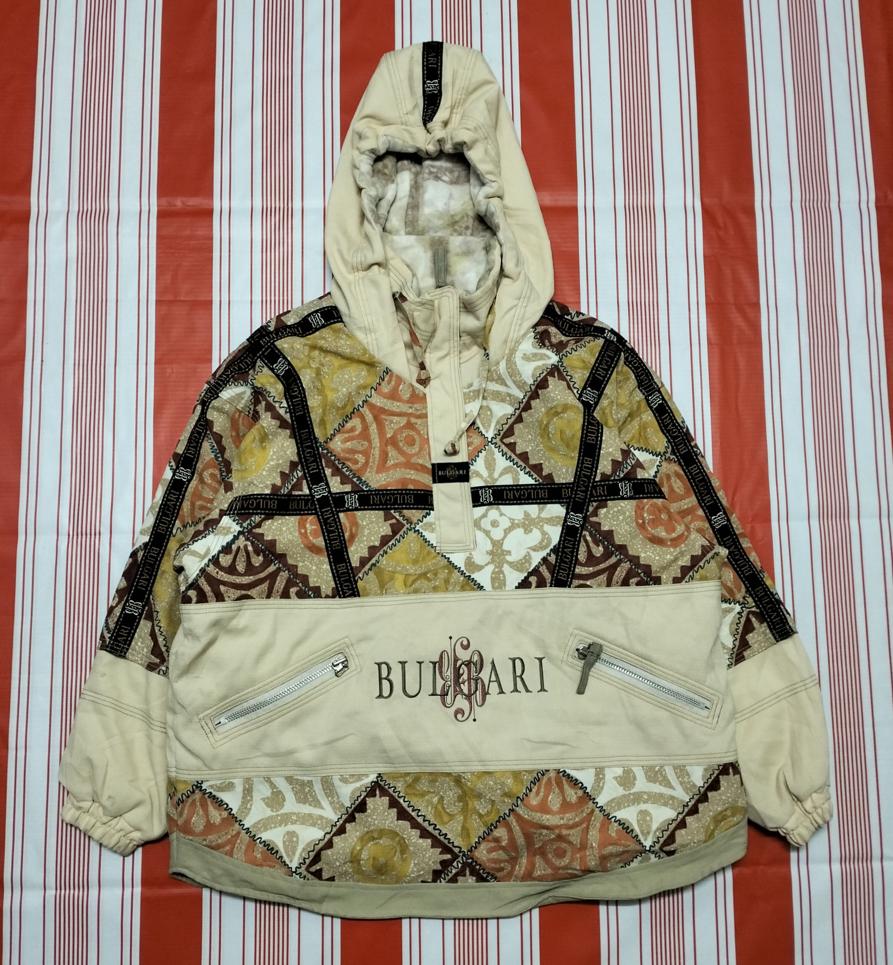 Bvlgari × Japanese Brand Vintage Bulgari Jacket Made in Japan Size US L / EU 52-54 / 3 - 2 Thumbnail