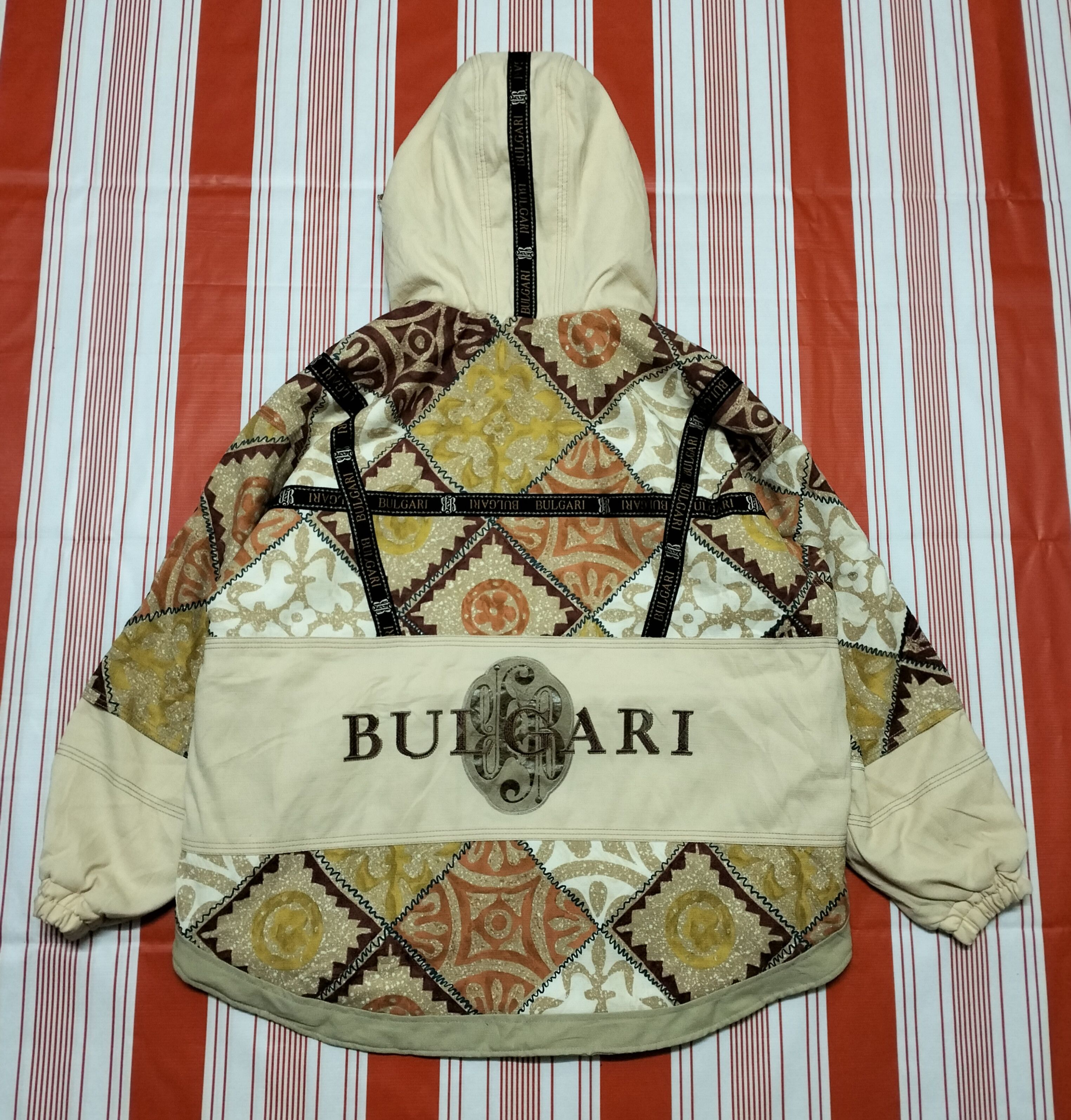 Bvlgari × Japanese Brand Vintage Bulgari Jacket Made in Japan Size US L / EU 52-54 / 3 - 1 Thumbnail