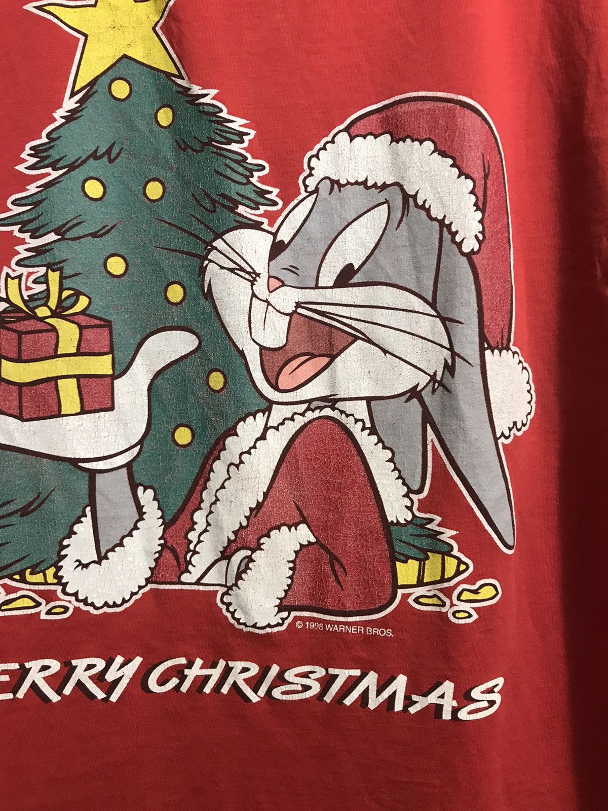 Vintage Vintage 90s Looney Tunes streetwear movie tee Size US L / EU 52-54 / 3 - 4 Thumbnail