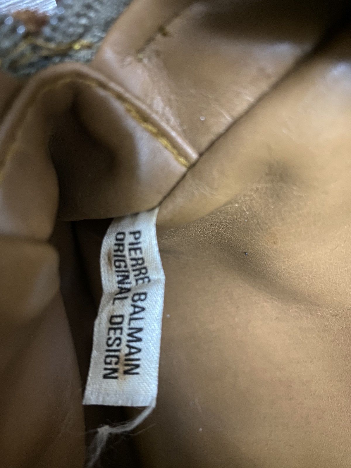 Balmain × Pierre Balmain × Vintage Vintage balmain clutch bag Size ONE SIZE - 10 Thumbnail