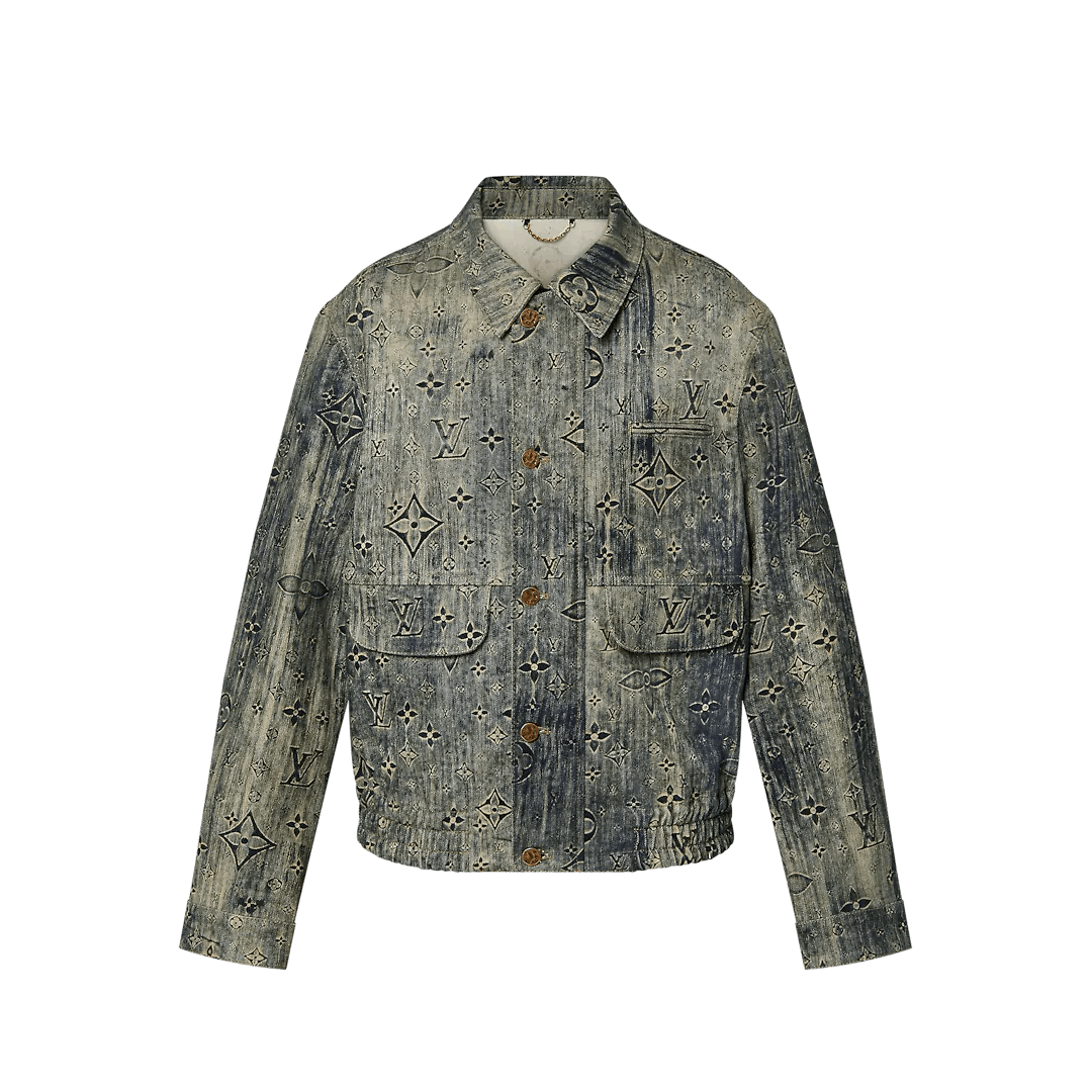 Monogram Tailored Denim Jacket