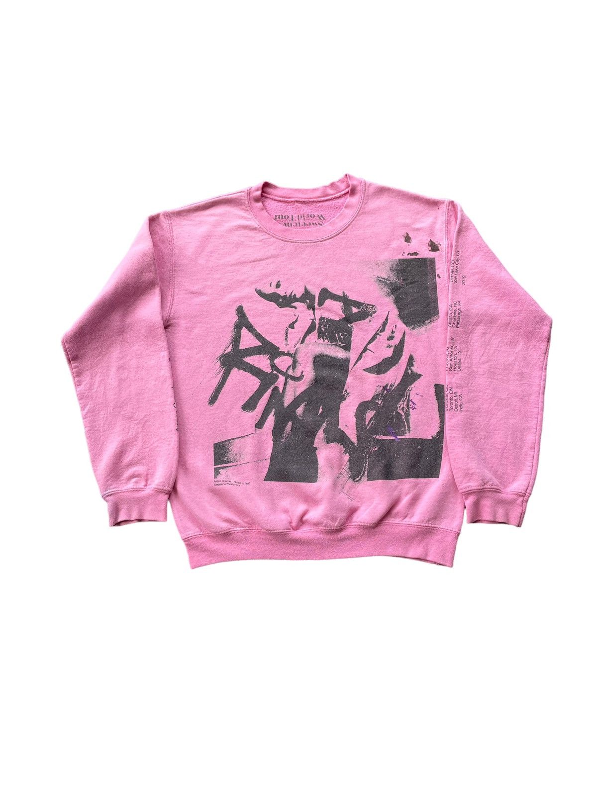 Band Tees Ariana Grande Sweetener World Tour Crewneck Size S / US 4 / IT 40 - 1 Thumbnail