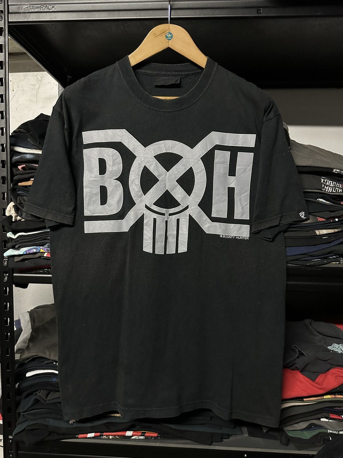 Bounty Hunter × Vintage Vintage Bounty Hunter Streetwear Faded Tee Size US XL / EU 56 / 4 - 1 Thumbnail