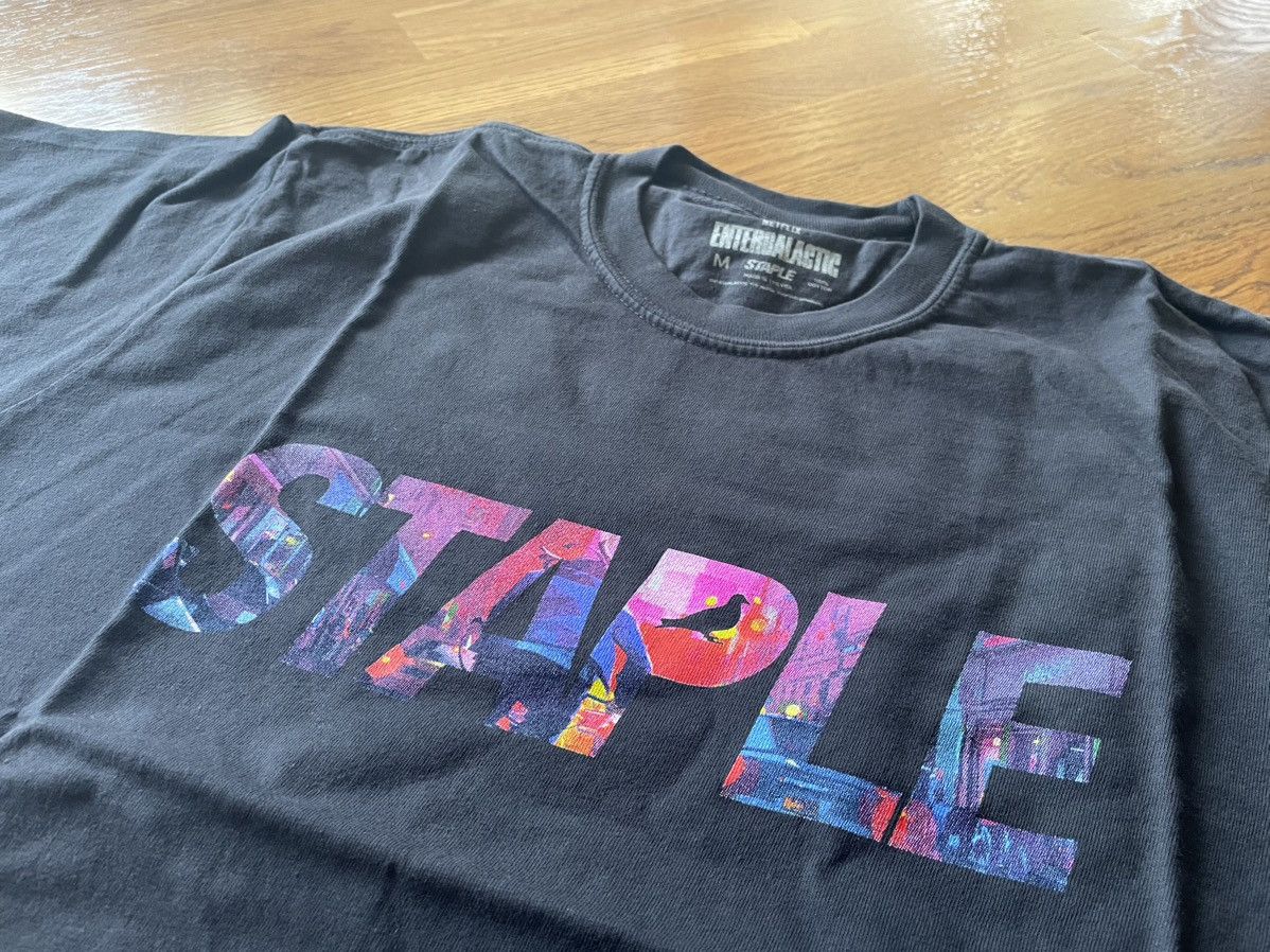 Kid Cudi × Staple Medium Entergalactic Bike Chase Tee Black Pigeon Shirt Size US M / EU 48-50 / 2 - 4 Thumbnail