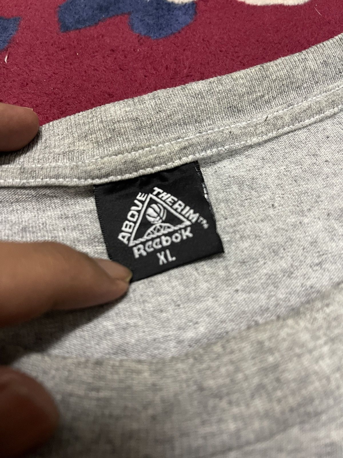 Above the Rim Vintage 90s Reebok above the rim tee Size US XL / EU 56 / 4 - 4 Thumbnail