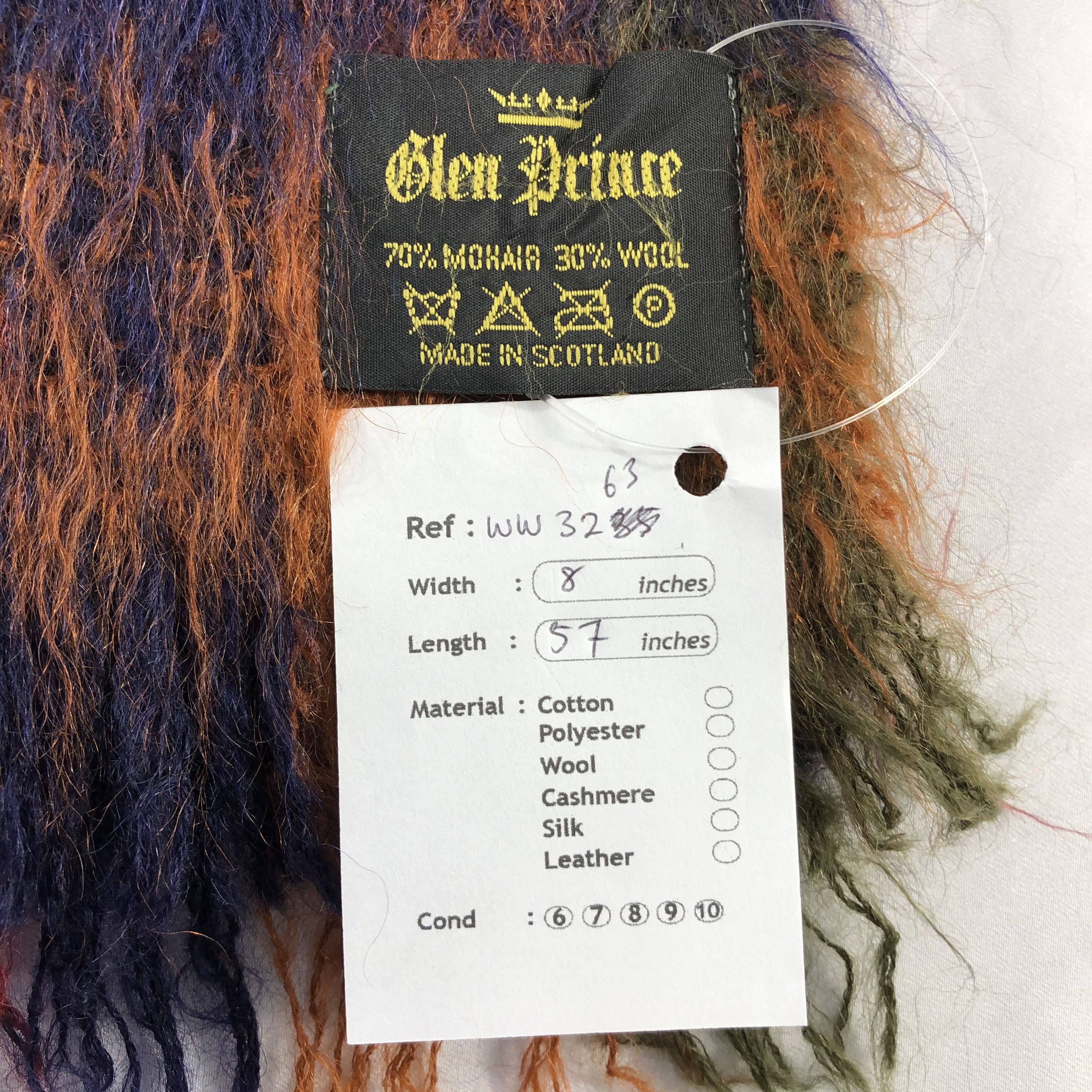 Vintage Vintage Glen Prince Mohair Scarf Size ONE SIZE - 4 Thumbnail