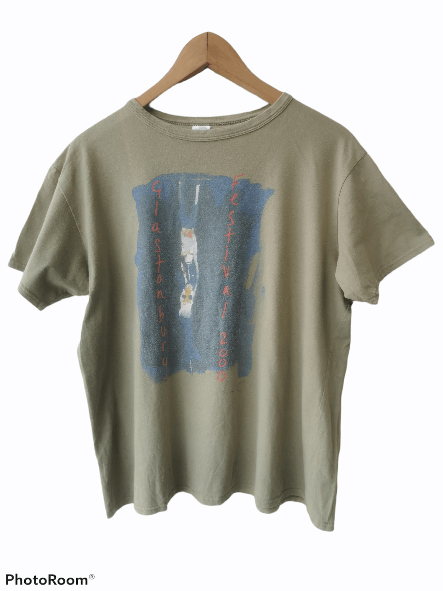Band Tees × Vintage Vintage 2000 Glastonbury Tour Tee Made in UK Size US XL / EU 56 / 4 - 1 Thumbnail