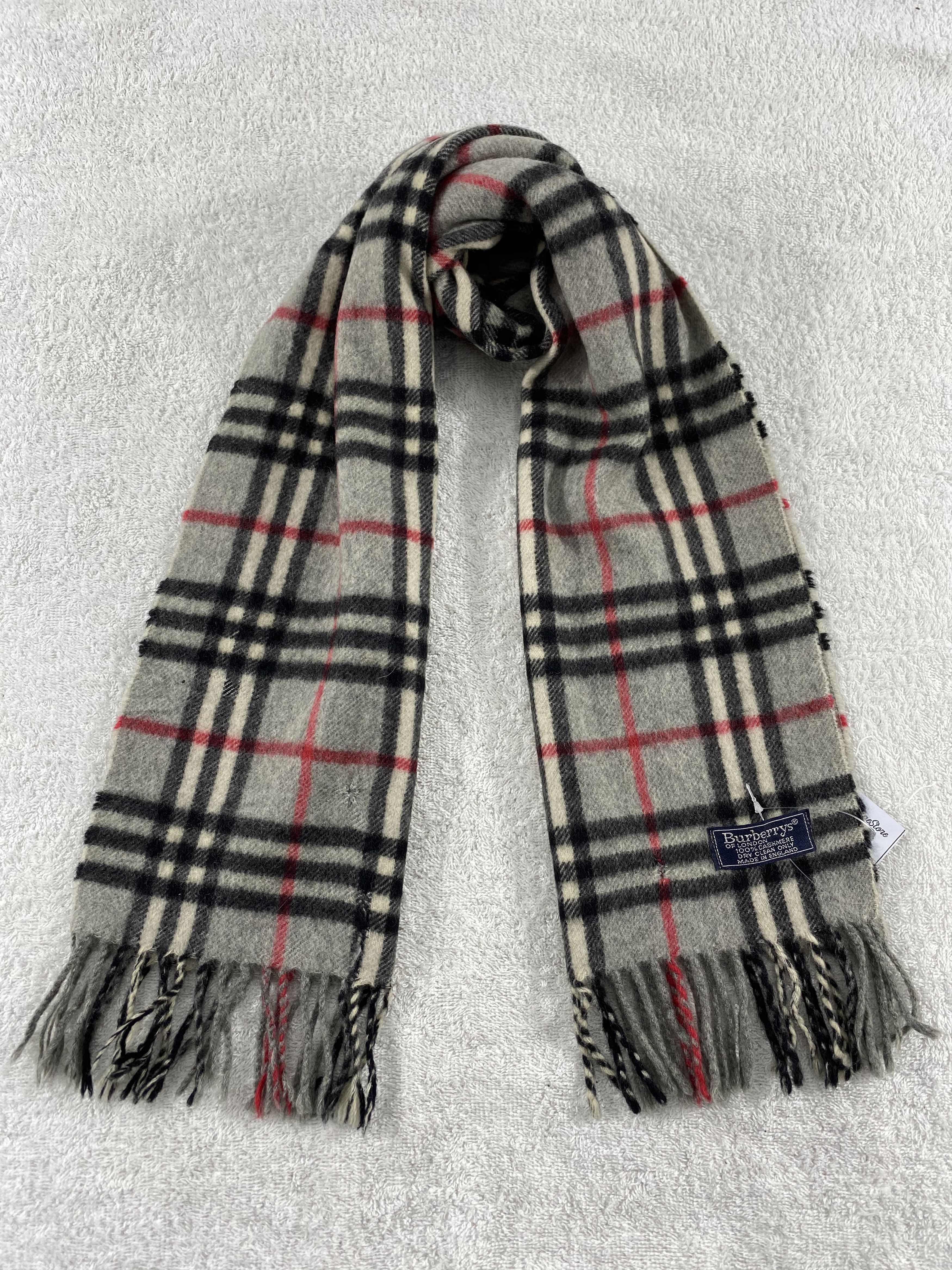 Burberry × Vintage Burberry Scarf / Muffler / Neckwear Size ONE SIZE - 1 Thumbnail