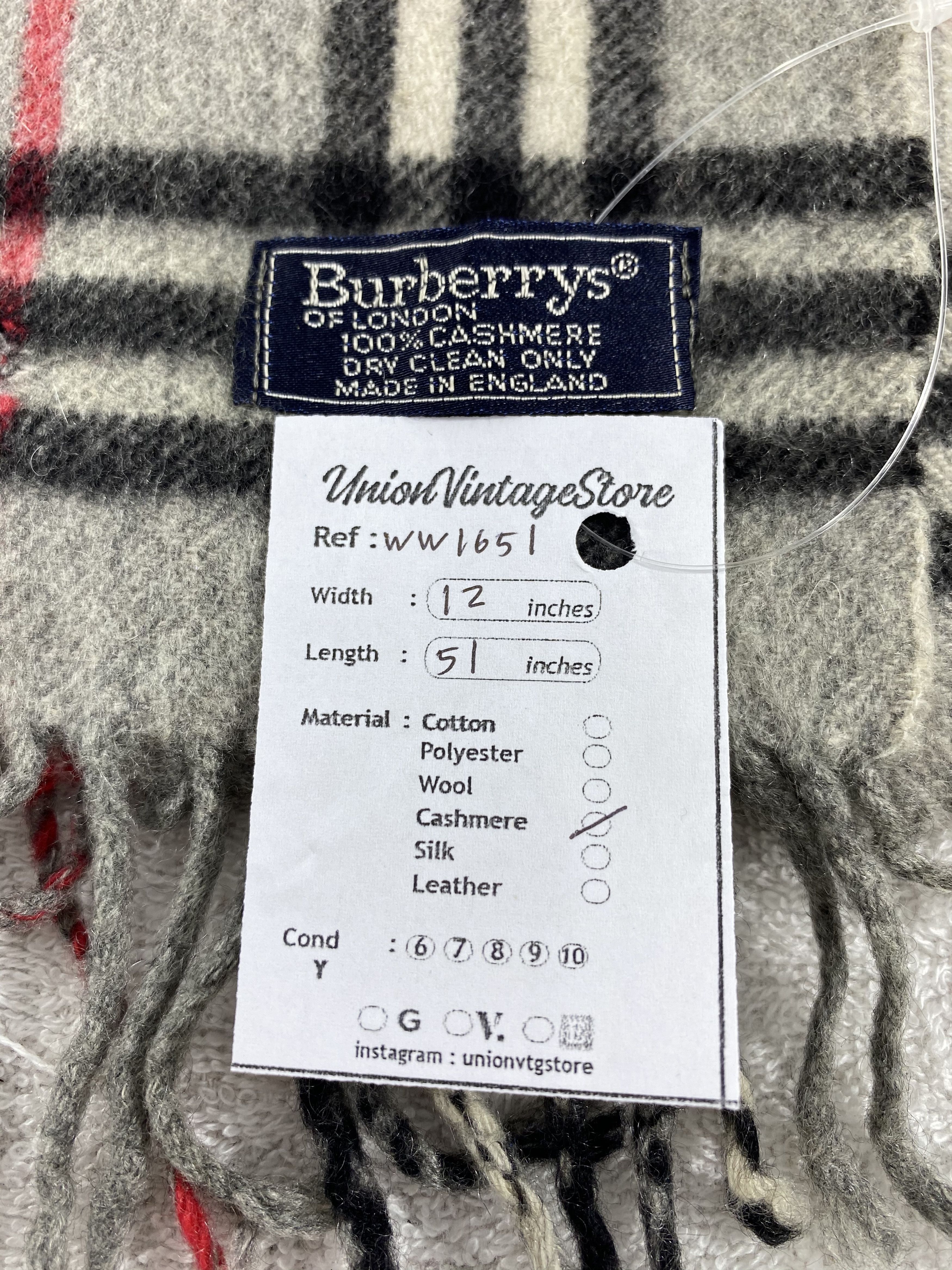 Burberry × Vintage Burberry Scarf / Muffler / Neckwear Size ONE SIZE - 6 Thumbnail