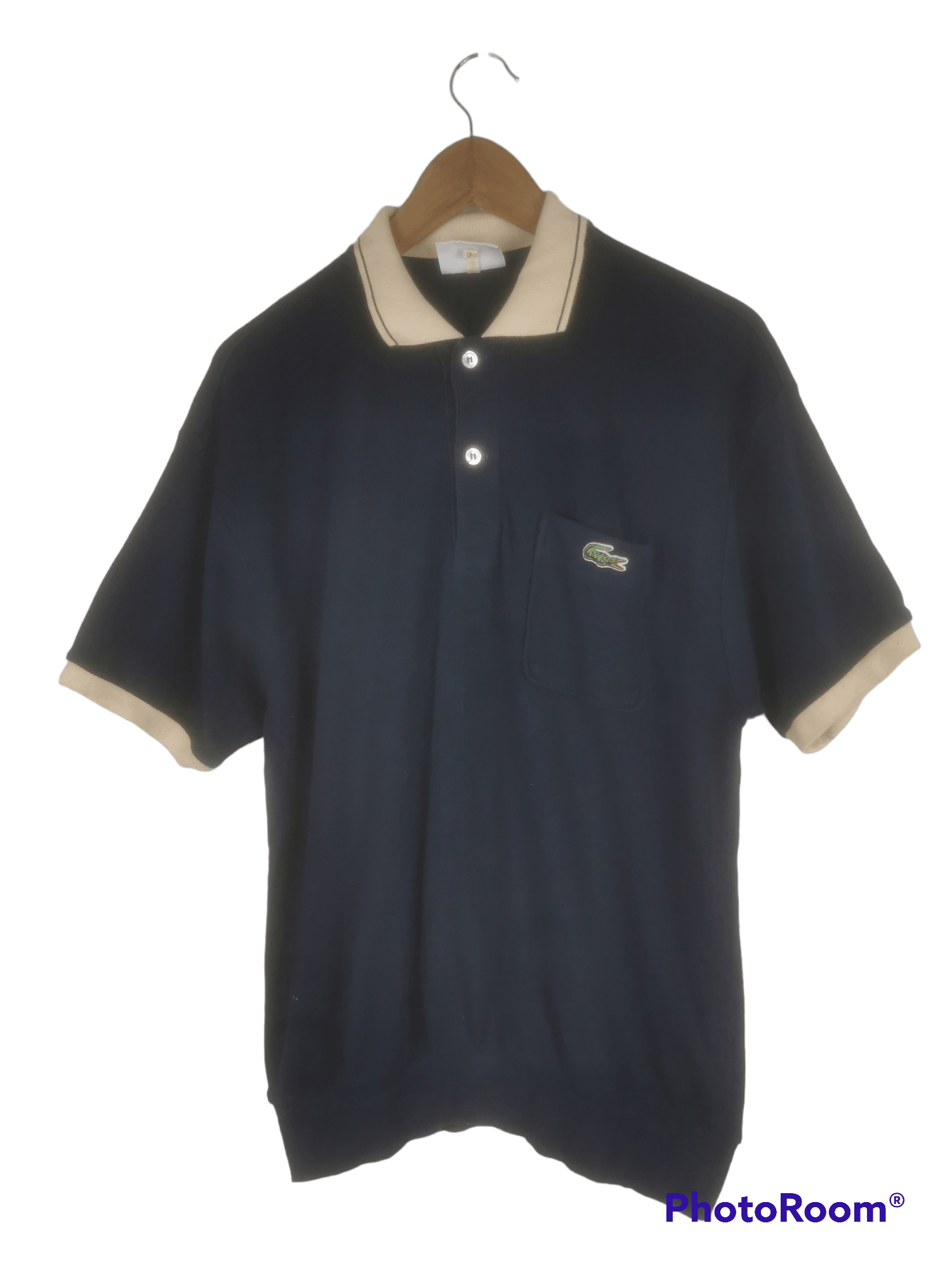 Lacoste Vintage Lacoste Polo Shirt Size US L / EU 52-54 / 3 - 1 Thumbnail