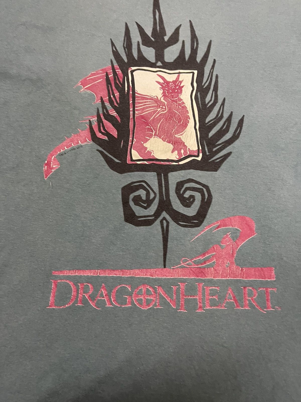 Vintage Vintage 90s Dragonhearts fantasy movie tee Size US XL / EU 56 / 4 - 5 Thumbnail