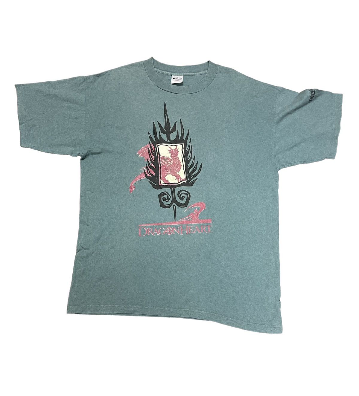 Vintage 90s Dragonhearts fantasy movie tee