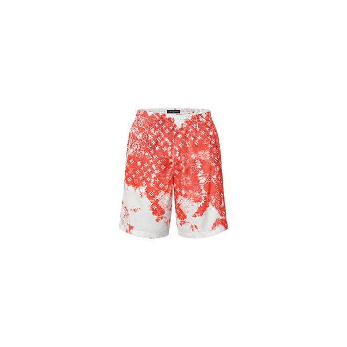 Mens Louis Vuitton Bandana Board Shorts Swim Suit