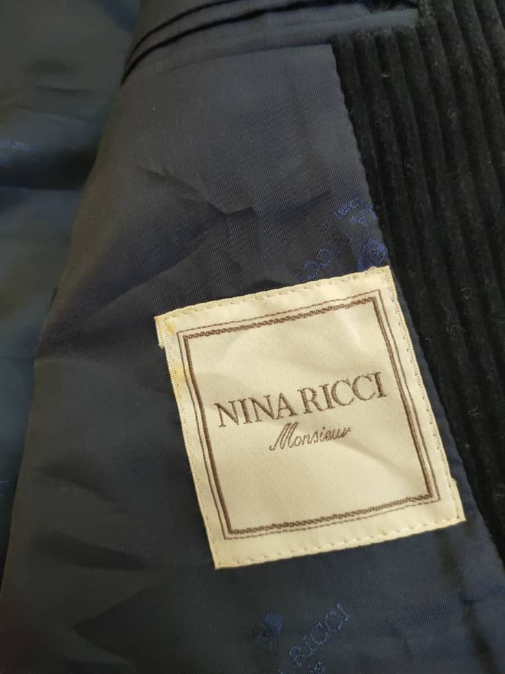 Nina Ricci Nina Ricci Monsieur Corduroy Jacket Size M / US 6-8 / IT 42-44 - 4 Thumbnail