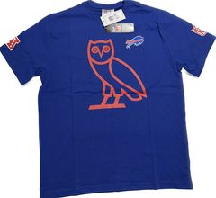 Ovo x NFL Los Angeles Rams OG Owl T-Shirt Blue