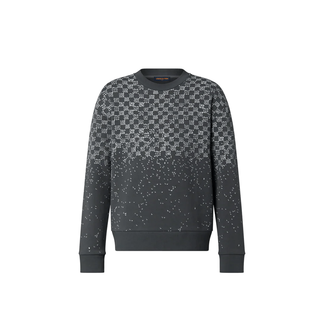 Damier Spread Printed Sweatshirt