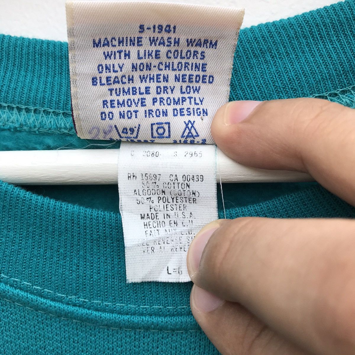 NFL × Vintage Vintage 90’s MIAMI DOLPHINS nflp crewneck sweatshirt Size US L / EU 52-54 / 3 - 8 Thumbnail