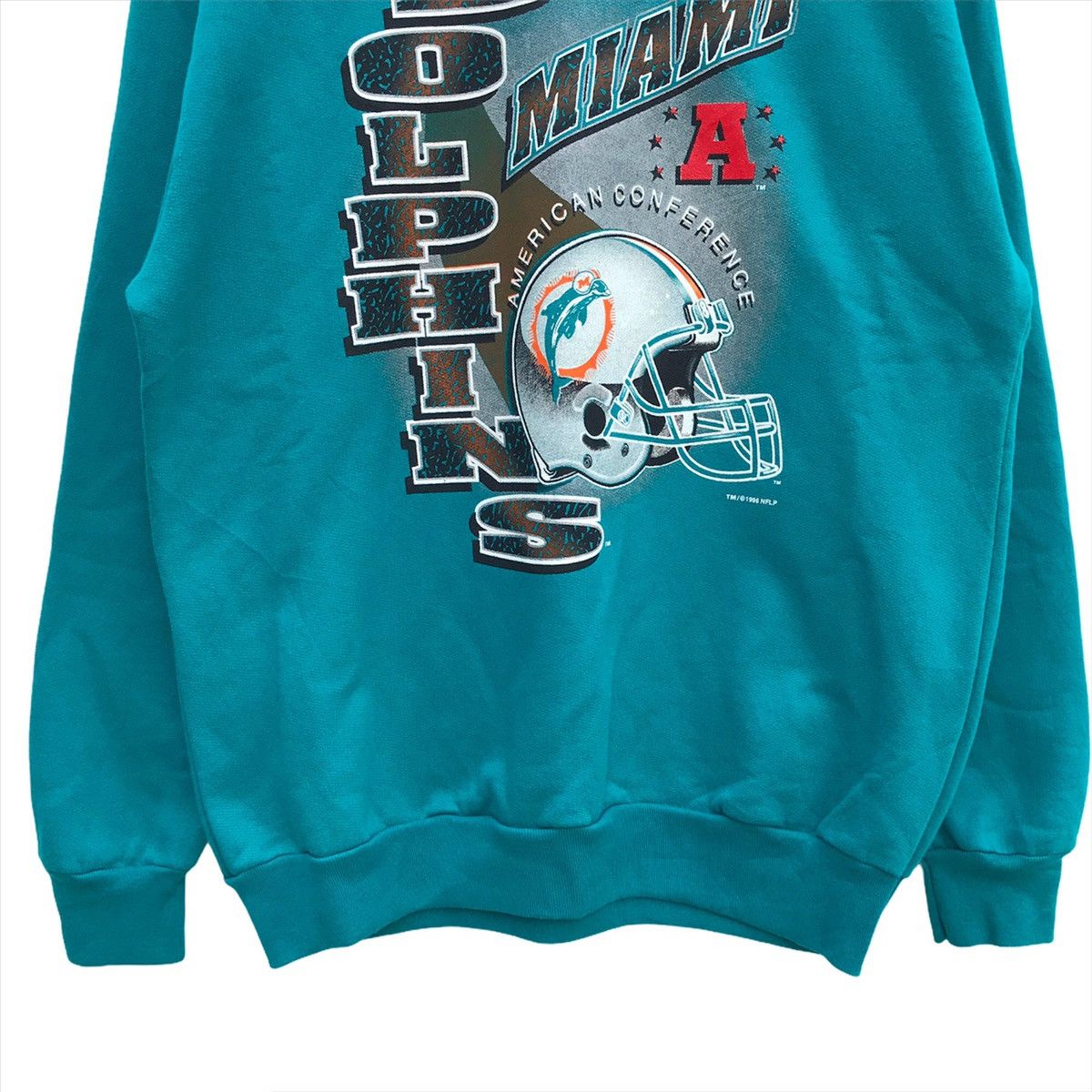 NFL × Vintage Vintage 90’s MIAMI DOLPHINS nflp crewneck sweatshirt Size US L / EU 52-54 / 3 - 3 Thumbnail