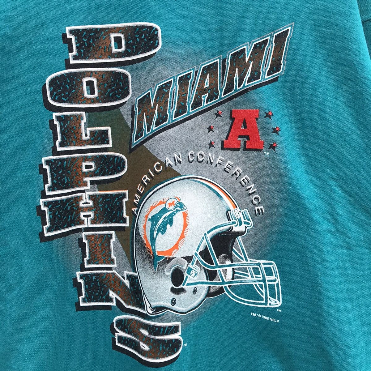 NFL × Vintage Vintage 90’s MIAMI DOLPHINS nflp crewneck sweatshirt Size US L / EU 52-54 / 3 - 6 Thumbnail
