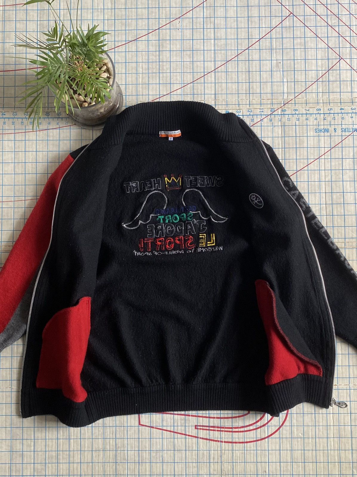 Designer × Jean Charles De Castelbajac × Vintage Castelbajac Sport Full Zip Sweater Black Fits Size Small Size US S / EU 44-46 / 1 - 15 Thumbnail