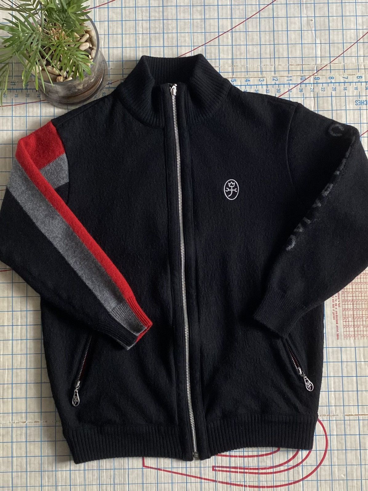 Designer × Jean Charles De Castelbajac × Vintage Castelbajac Sport Full Zip Sweater Black Fits Size Small Size US S / EU 44-46 / 1 - 5 Thumbnail