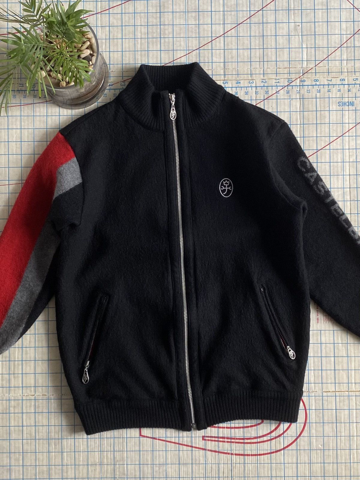 Designer × Jean Charles De Castelbajac × Vintage Castelbajac Sport Full Zip Sweater Black Fits Size Small Size US S / EU 44-46 / 1 - 11 Thumbnail