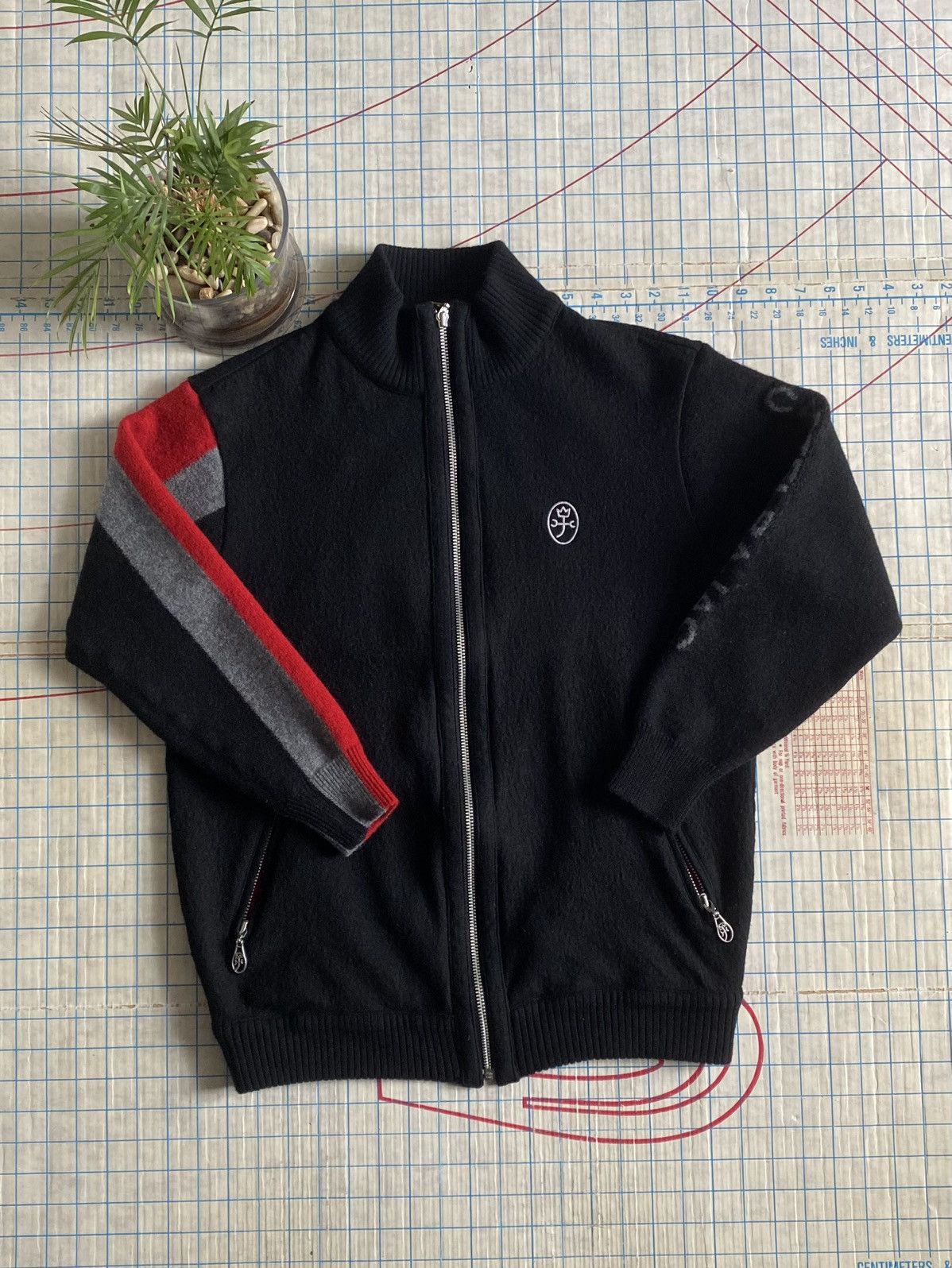 Designer × Jean Charles De Castelbajac × Vintage Castelbajac Sport Full Zip Sweater Black Fits Size Small Size US S / EU 44-46 / 1 - 6 Thumbnail