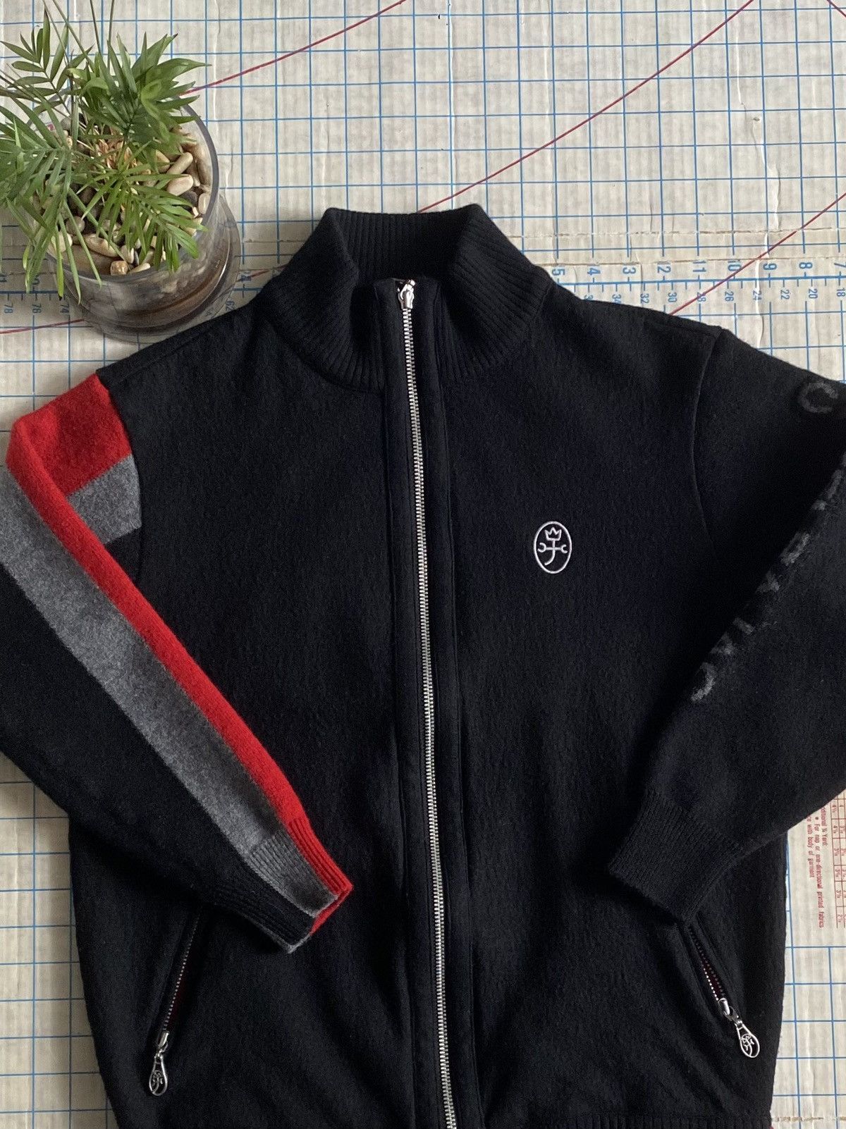 Designer × Jean Charles De Castelbajac × Vintage Castelbajac Sport Full Zip Sweater Black Fits Size Small Size US S / EU 44-46 / 1 - 7 Thumbnail