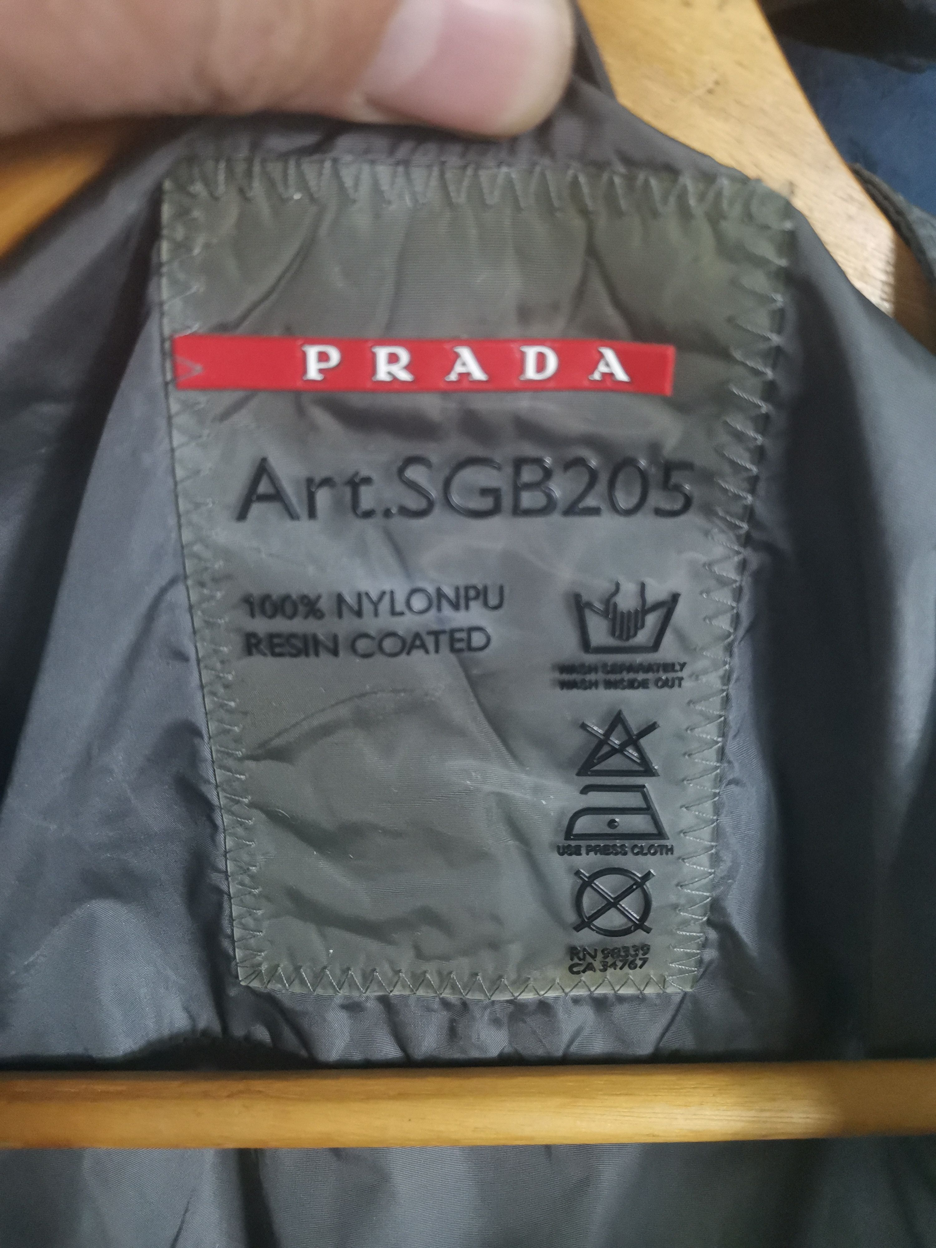 Prada Prada Milano Nylon Jacket Size US L / EU 52-54 / 3 - 5 Thumbnail