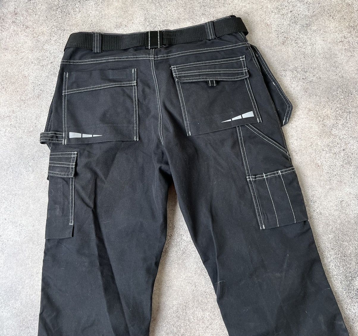 Dickies rare cordura multi pocket reflective work pants