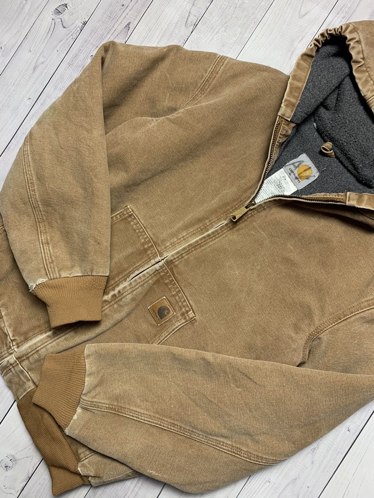 Carhartt Wip Vintage Carhartt Wip jacket distressed avant-garde Size US XS / EU 42 / 0 - 4 Thumbnail