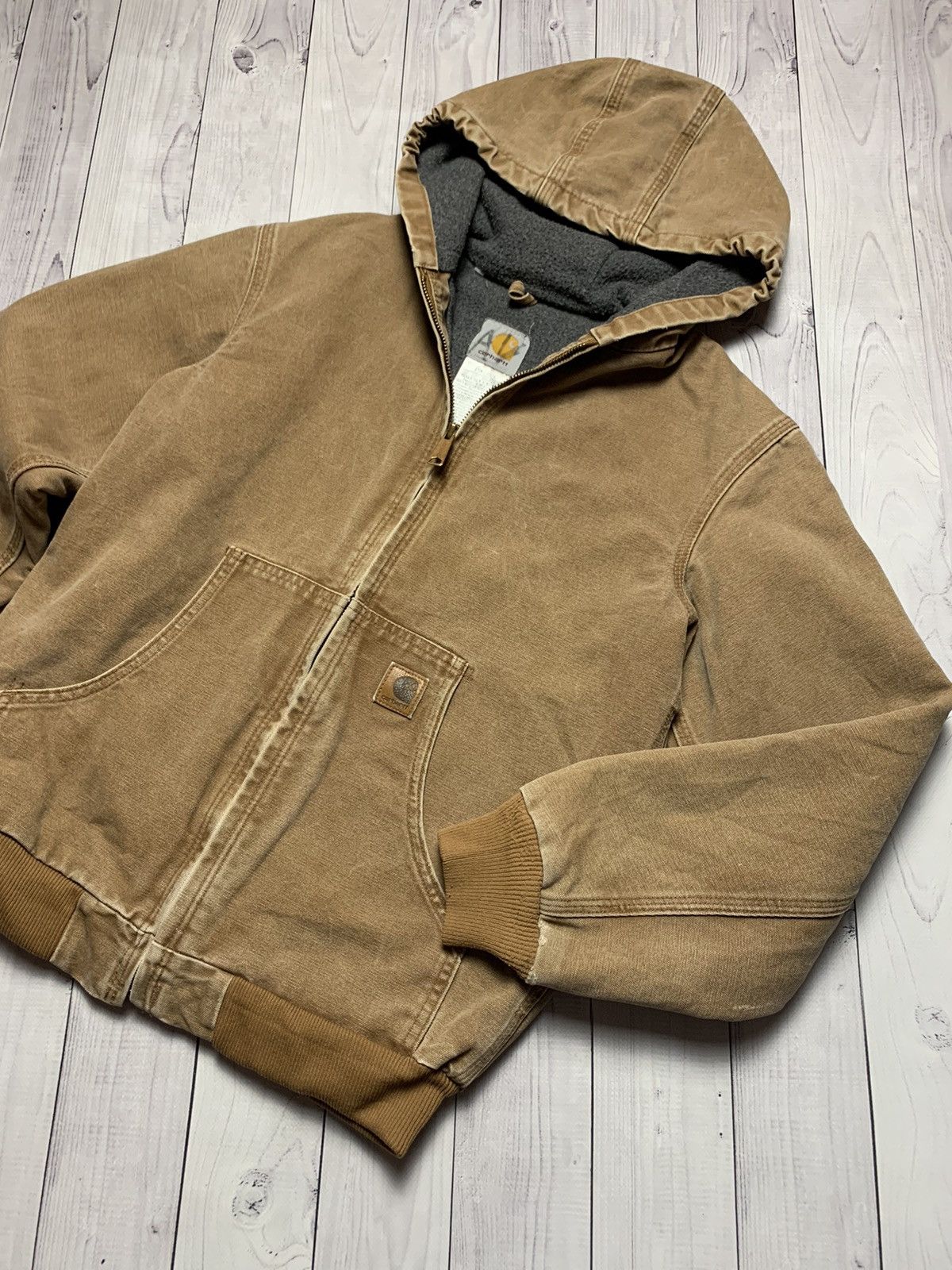 Carhartt Wip Vintage Carhartt Wip jacket distressed avant-garde Size US XS / EU 42 / 0 - 2 Thumbnail