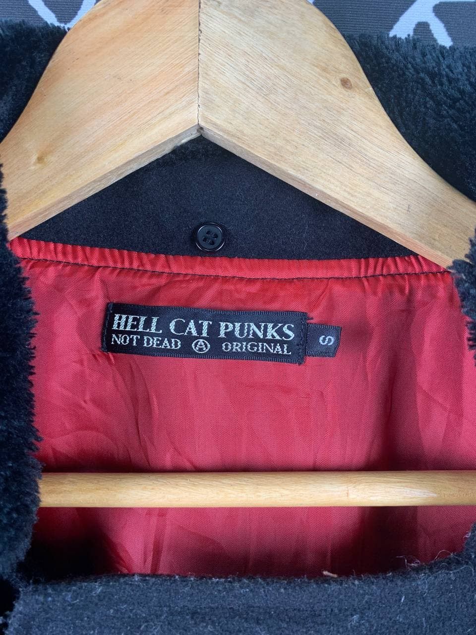 Japanese Brand Hell Cat Punks Double Collar Long Jacket Size US S / EU 44-46 / 1 - 3 Thumbnail