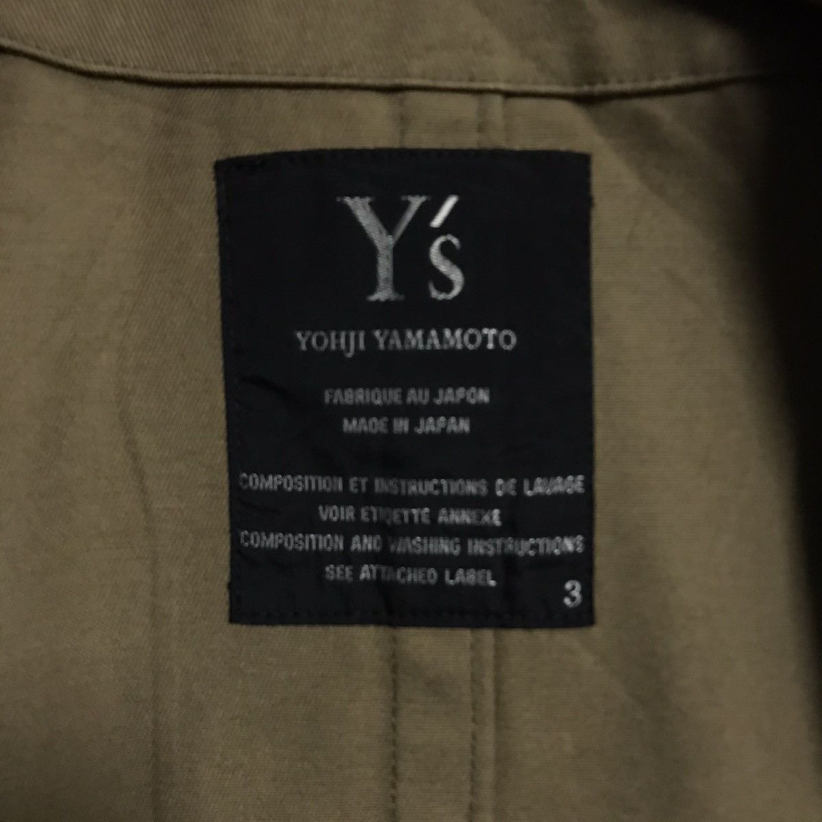 Yohji Yamamoto Y's For Bis Yohji Yamamoto Jacket Blazers Coats Size US S / EU 44-46 / 1 - 4 Thumbnail