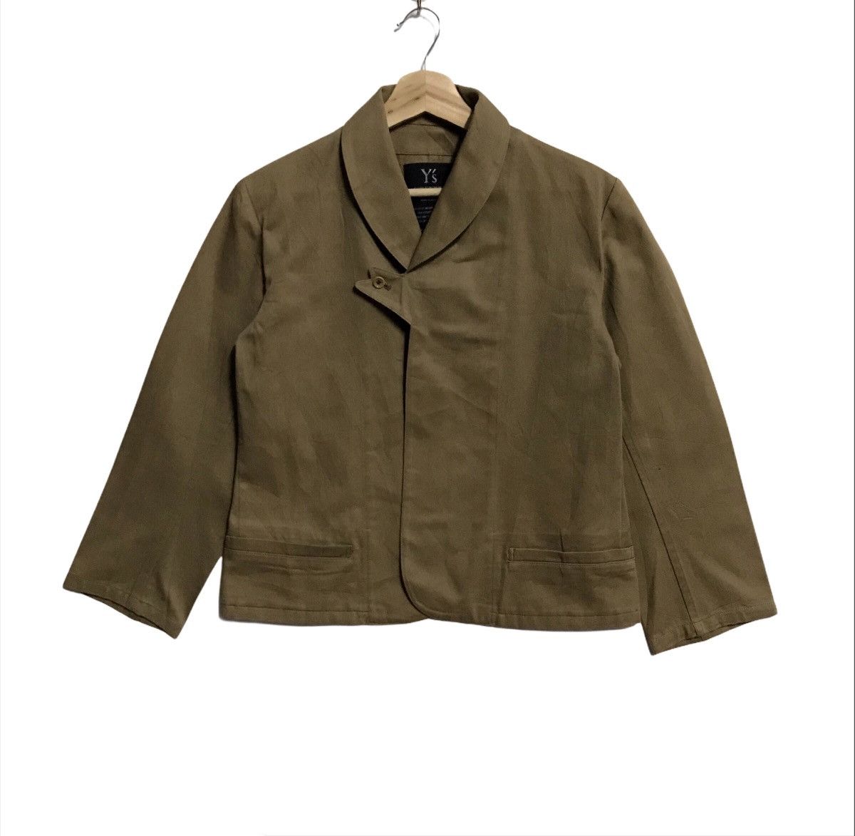 image of Y's For Bis Yohji Yamamoto Jacket Blazers Coats in Brown, Men's (Size Small)