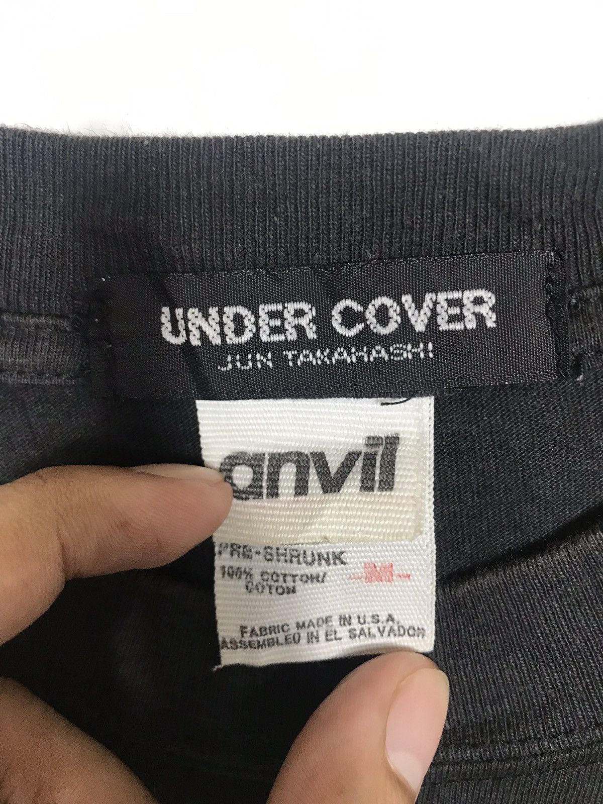 Undercover × Wtaps VINTAGE 90’s Undercover Collab Wtaps Rare Cross Tshirt Size US M / EU 48-50 / 2 - 3 Thumbnail