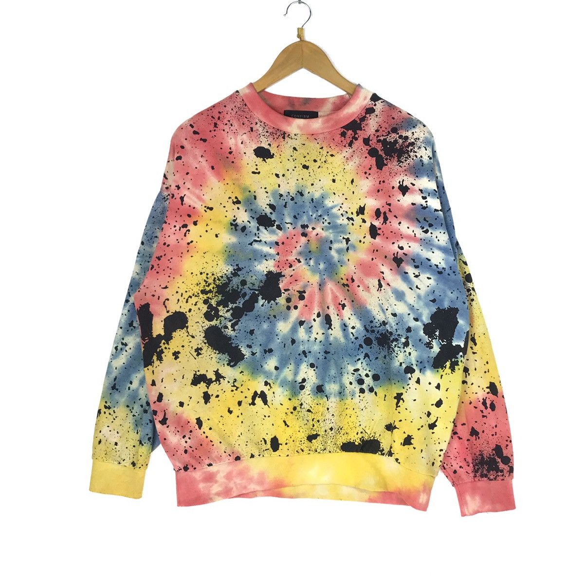 Other Custom Tie Dye Crewneck Sweatshirt Medium Size Art Sweater Size US M / EU 48-50 / 2 - 1 Thumbnail