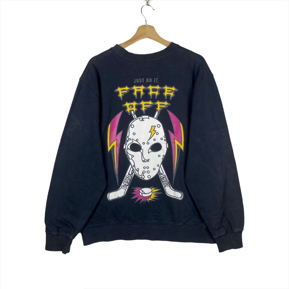Nike Vintage 90s Nike Sweatshirt Jumper Pullover XLarge Size Size US XL / EU 56 / 4 - 2 Thumbnail