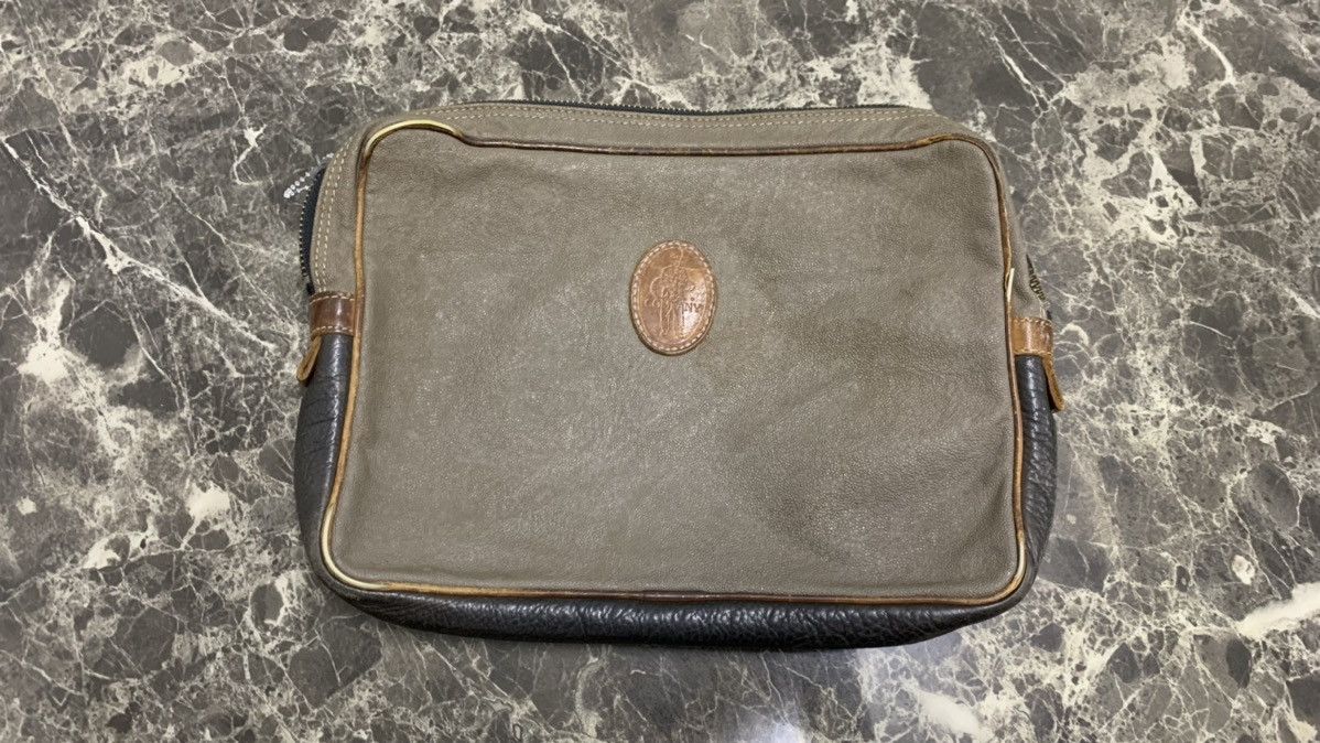Leather Vintage CP company Leather Clutch Bag Size ONE SIZE - 1 Thumbnail