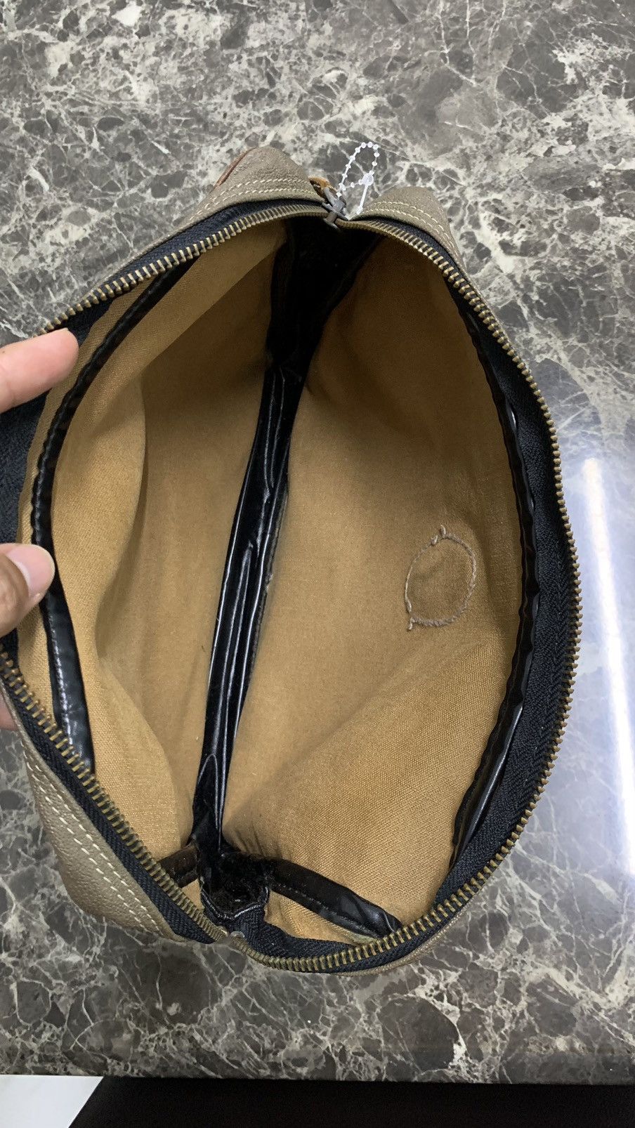 Leather Vintage CP company Leather Clutch Bag Size ONE SIZE - 4 Thumbnail