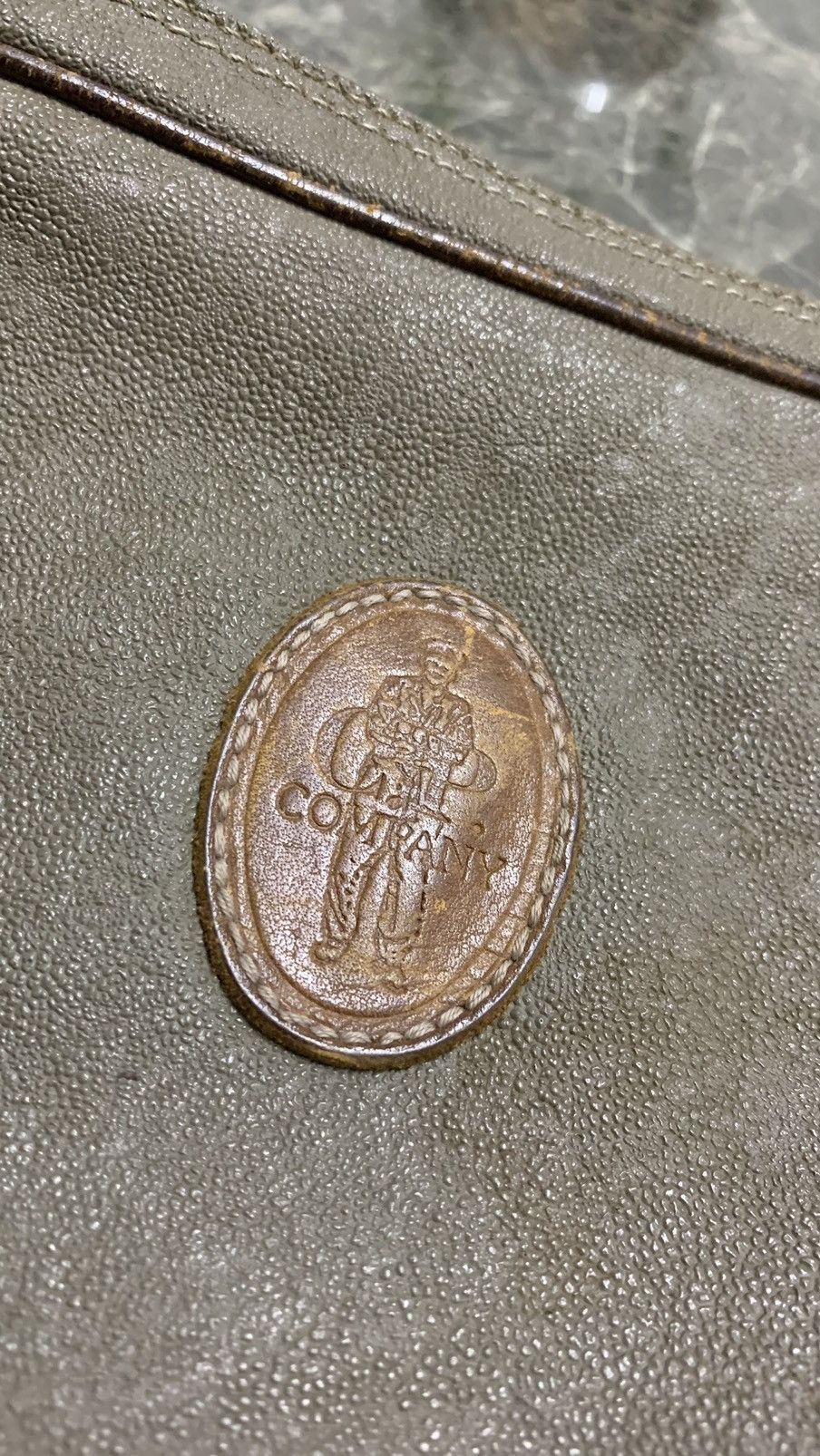 Leather Vintage CP company Leather Clutch Bag Size ONE SIZE - 2 Thumbnail