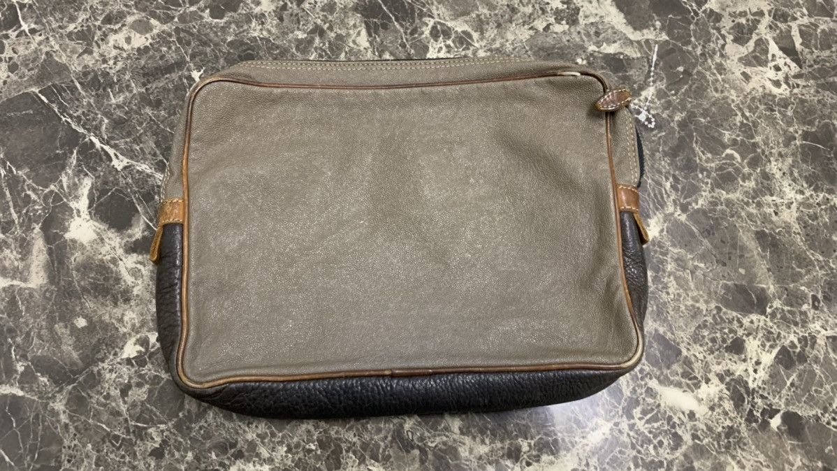 Leather Vintage CP company Leather Clutch Bag Size ONE SIZE - 3 Thumbnail