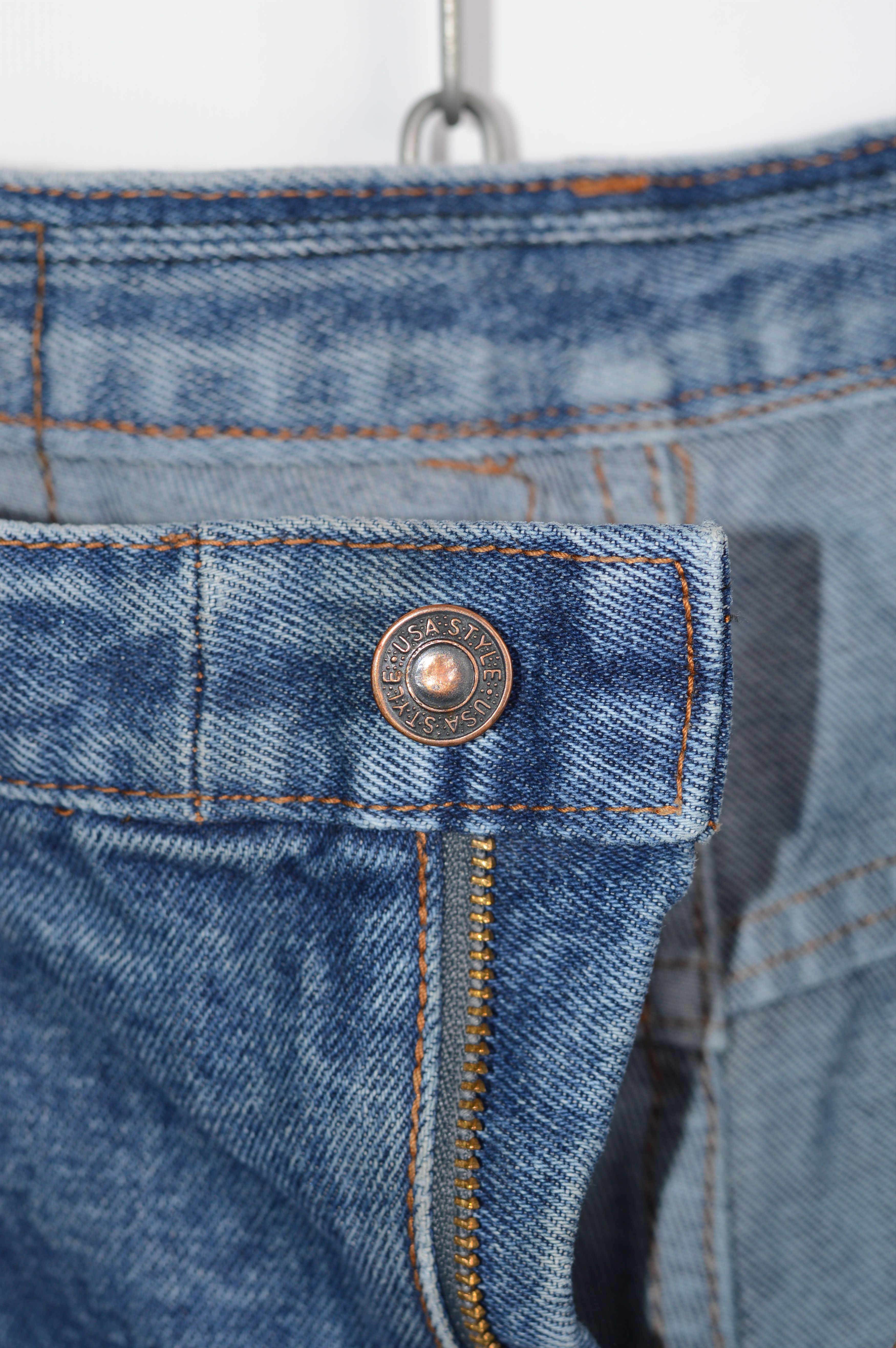 Levi's Vintage Levis Talon Zip Jeans 80s Size US 38 / EU 54 - 14 Thumbnail